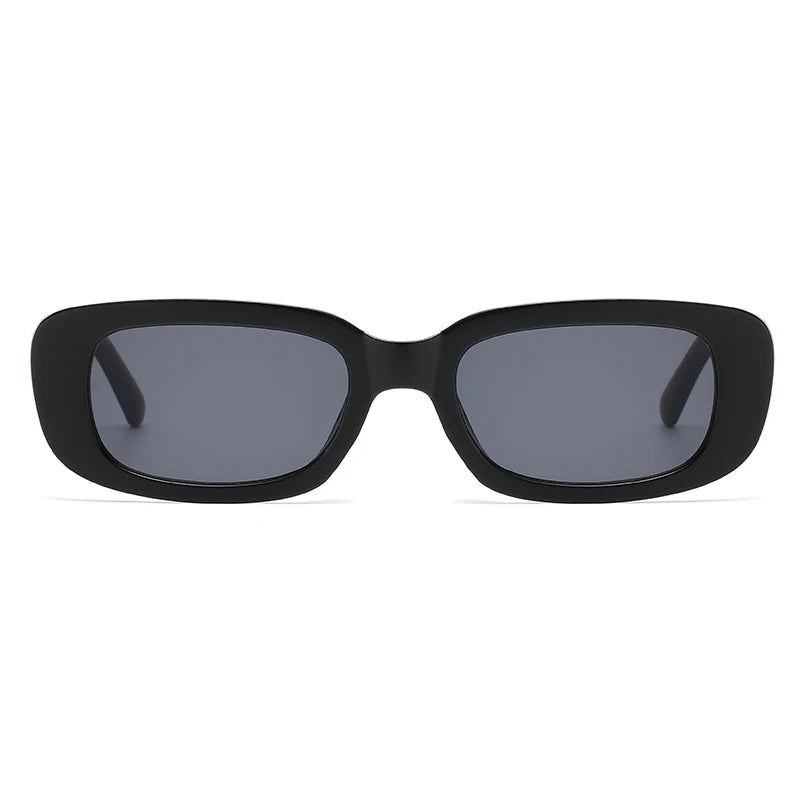 Rectangle Fashion Sunglasses for Women Men Retro Vintage UV400 Sun Shades Glasses for Summer Beach Travel