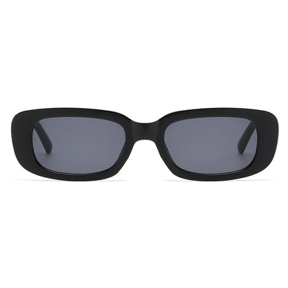 Rectangle Fashion Sunglasses for Women Men Retro Vintage UV400 Sun Shades Glasses for Summer Beach Travel